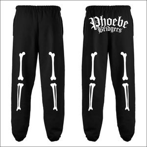 Phoebe Bridgers Skeleton Sweatpants M